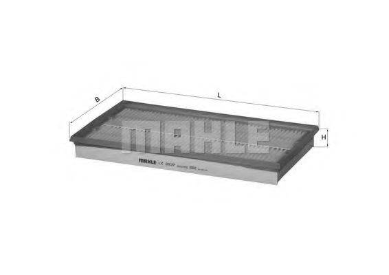 MAHLE ORIGINAL LX2037 Повітряний фільтр