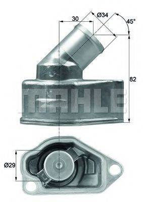 MAHLE ORIGINAL TI992 Термостат, охолоджуюча рідина