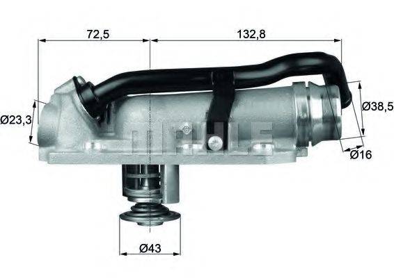 MAHLE ORIGINAL TM8105 Термостат, охолоджуюча рідина