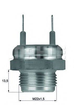 MAHLE ORIGINAL TSW7D Термивимикач, вентилятор радіатора