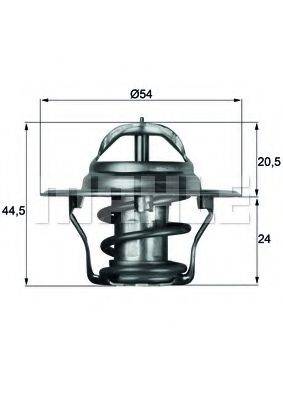 MAHLE ORIGINAL TX492D Термостат, охолоджуюча рідина