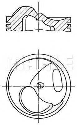 MAHLE ORIGINAL 0023310 Поршень