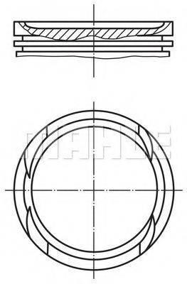 MAHLE ORIGINAL 0097200 Поршень