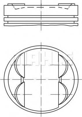 MAHLE ORIGINAL 6078000 Поршень