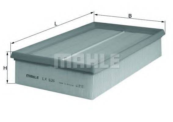 MAHLE ORIGINAL LX526 Повітряний фільтр