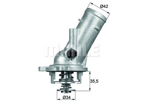 MAHLE ORIGINAL TM1087 Термостат, охолоджуюча рідина