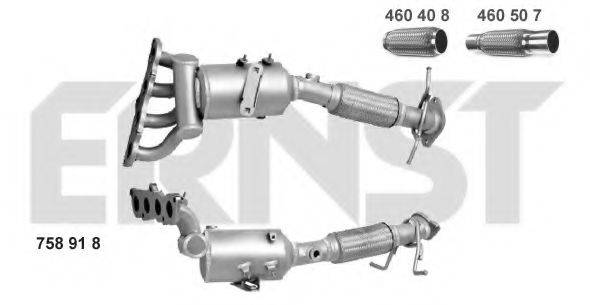 ERNST 758918 Каталізатор; Каталізатор колектора