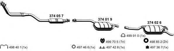 ERNST 040037 Система випуску ОГ