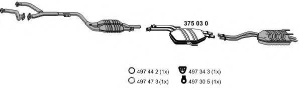 ERNST 040391 Система випуску ОГ