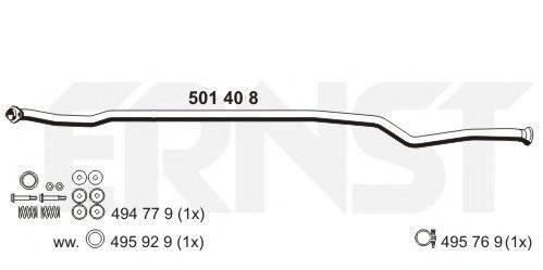 ERNST 501408 Труба вихлопного газу