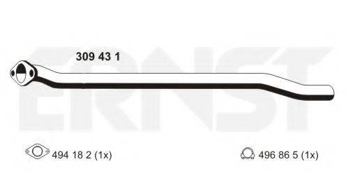 ERNST 309431 Труба вихлопного газу