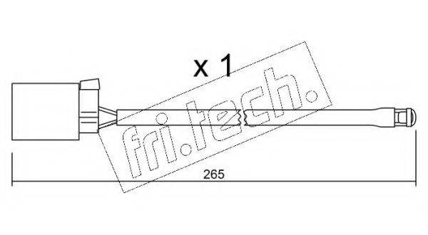FRI.TECH. SU014A Сигналізатор, знос гальмівних колодок
