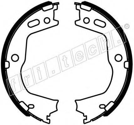 FRI.TECH. 1046226 Комплект гальмівних колодок, стоянкова гальмівна система