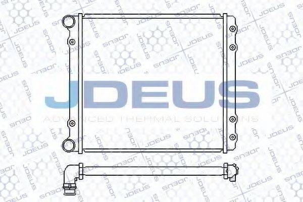 JDEUS 001M18 Радіатор, охолодження двигуна