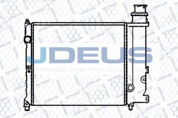 JDEUS 007V04 Радіатор, охолодження двигуна