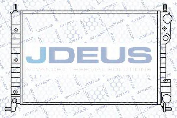 JDEUS 011M58 Радіатор, охолодження двигуна