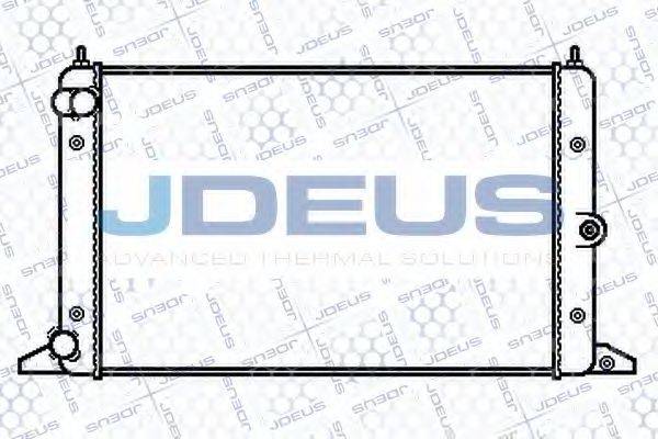 JDEUS 012M22 Радіатор, охолодження двигуна