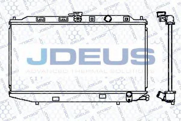 JDEUS 013N18 Радіатор, охолодження двигуна