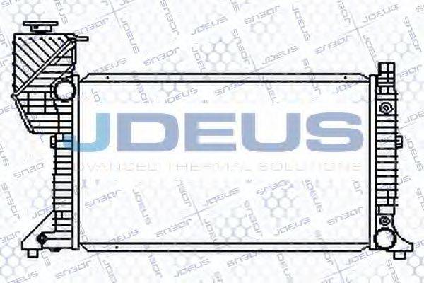 JDEUS 017B21 Радіатор, охолодження двигуна