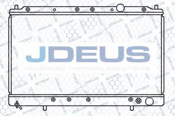 JDEUS 018M25 Радіатор, охолодження двигуна