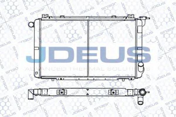 JDEUS 019B29 Радіатор, охолодження двигуна