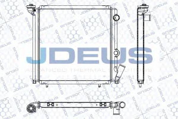 JDEUS RA0230211 Радіатор, охолодження двигуна