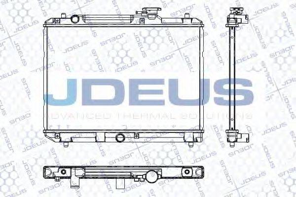 JDEUS RA0420021 Радіатор, охолодження двигуна