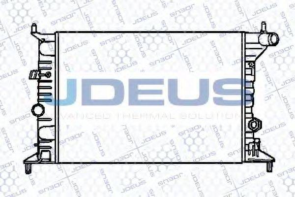 JDEUS 020V24 Радіатор, охолодження двигуна