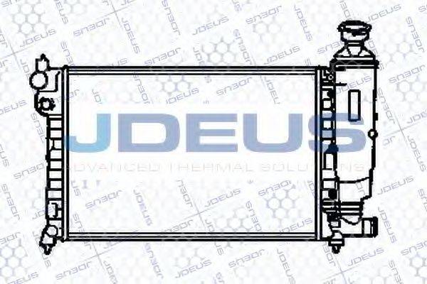 JDEUS 021V14 Радіатор, охолодження двигуна