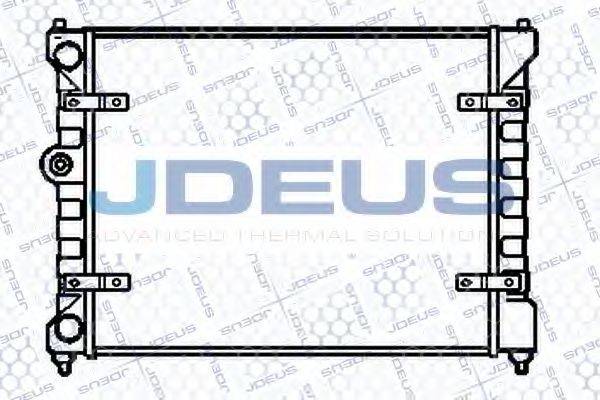 JDEUS 025V11 Радіатор, охолодження двигуна