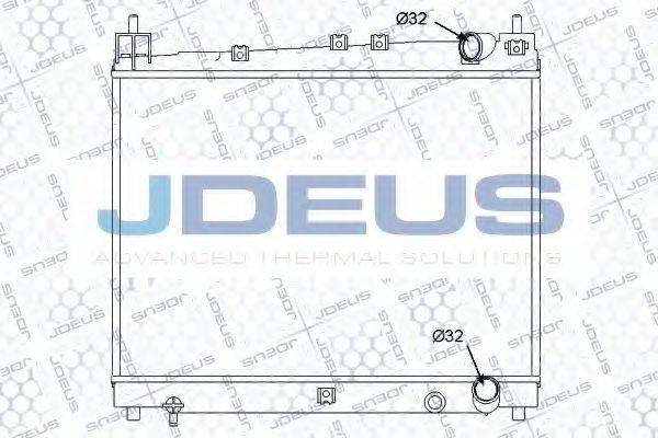 JDEUS 028M56 Радіатор, охолодження двигуна