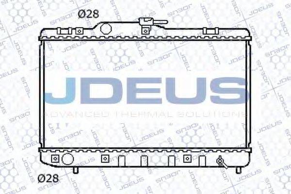 JDEUS 028N18 Радіатор, охолодження двигуна