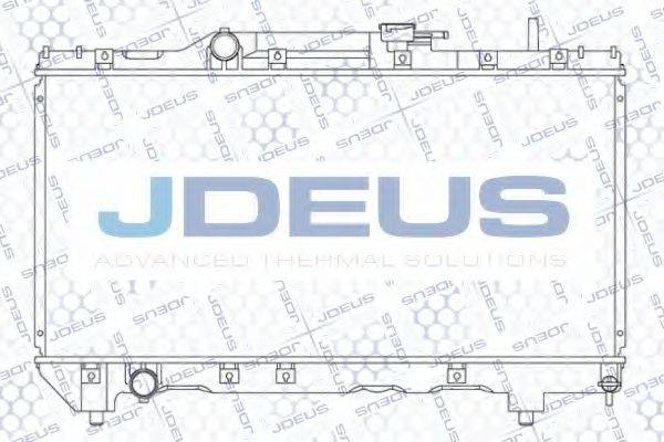 JDEUS 028N23 Радіатор, охолодження двигуна