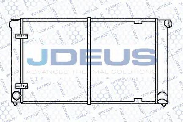 JDEUS 030B35 Радіатор, охолодження двигуна