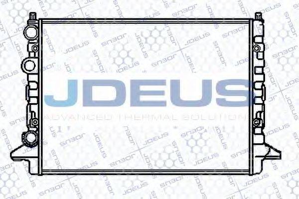 JDEUS 030V33 Радіатор, охолодження двигуна