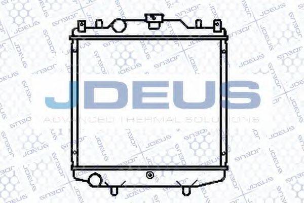 JDEUS 042M02 Радіатор, охолодження двигуна