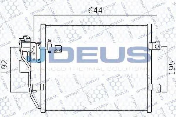 JDEUS 717M31 Конденсатор, кондиціонер