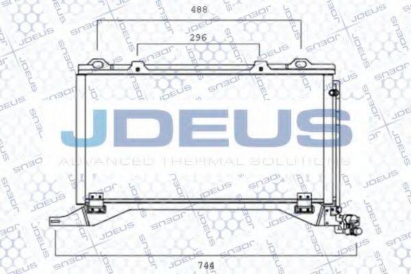 JDEUS 717M27 Конденсатор, кондиціонер