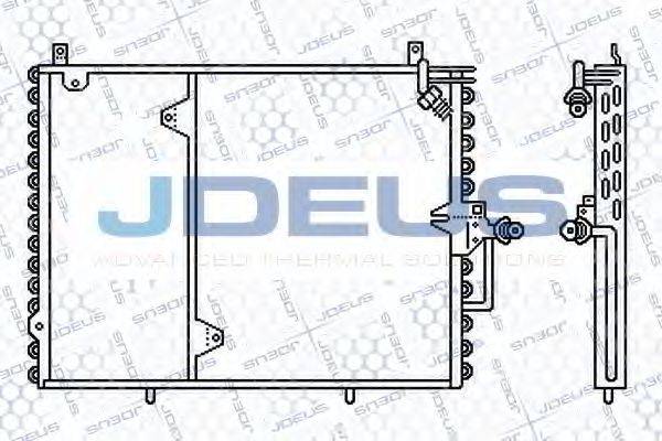 JDEUS 717V03 Конденсатор, кондиціонер