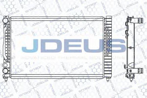 JDEUS 001M07 Радіатор, охолодження двигуна