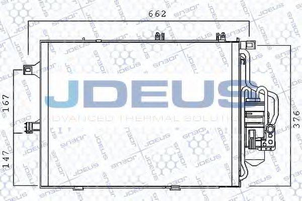 JDEUS 720M49 Конденсатор, кондиціонер