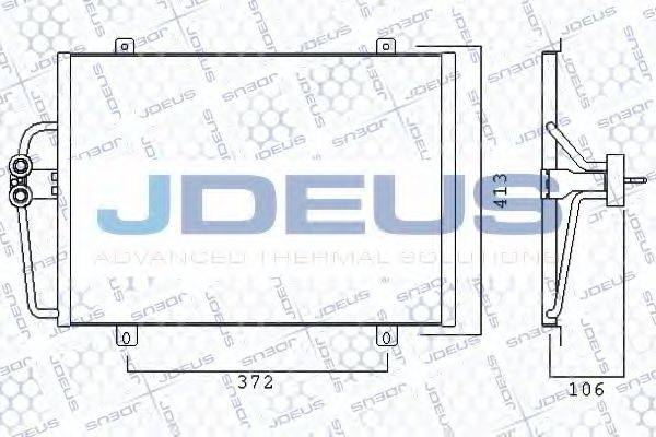 JDEUS 723M57 Конденсатор, кондиціонер