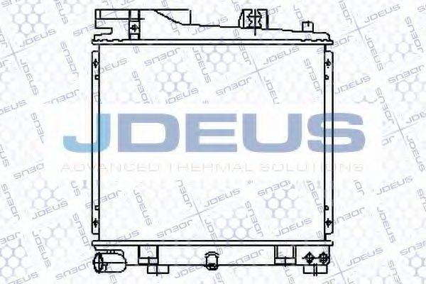 JDEUS RA0050320 Радіатор, охолодження двигуна