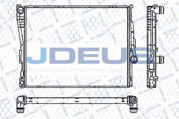 JDEUS RA0050540 Радіатор, охолодження двигуна