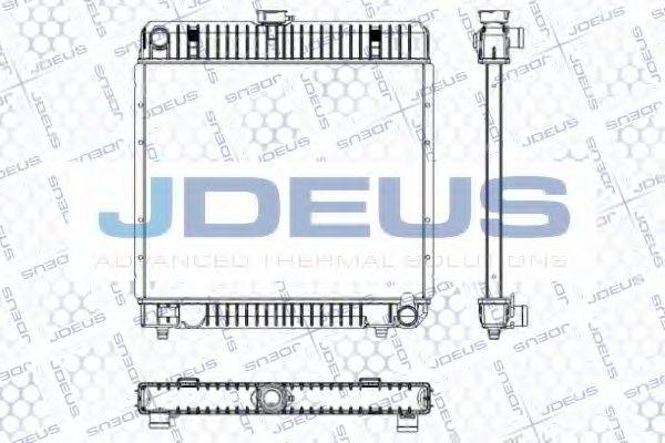 JDEUS RA0170041 Радіатор, охолодження двигуна