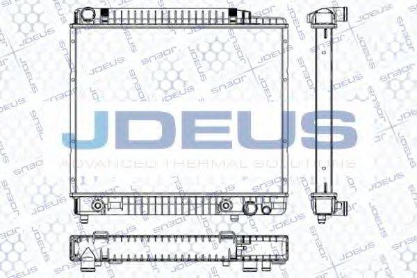 JDEUS RA0170070 Радіатор, охолодження двигуна