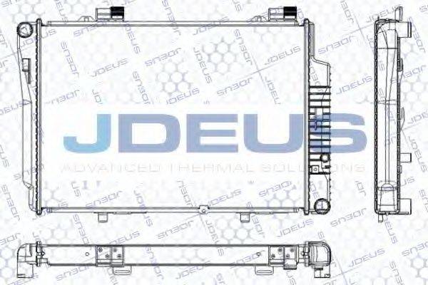 JDEUS RA0170360 Радіатор, охолодження двигуна