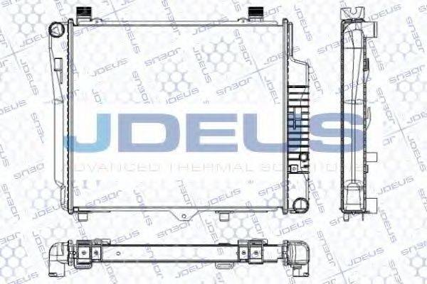 JDEUS RA0170380 Радіатор, охолодження двигуна