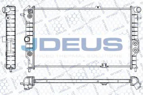 JDEUS RA0200570 Радіатор, охолодження двигуна