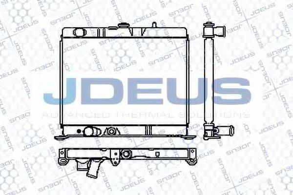 JDEUS RA0210030 Радіатор, охолодження двигуна